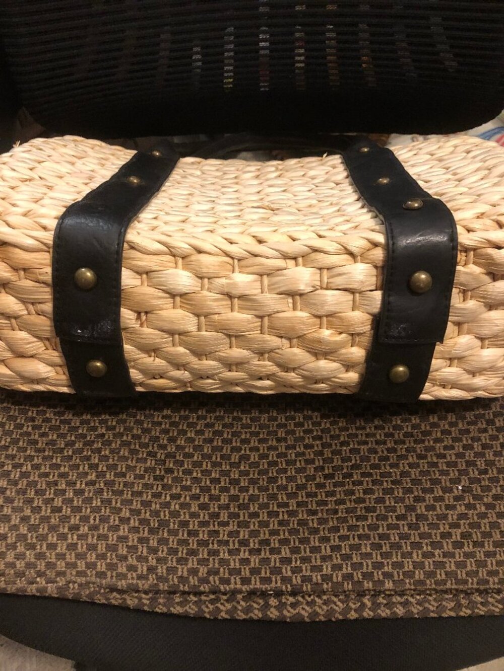 Straw Handbag - Picture 3 of 7